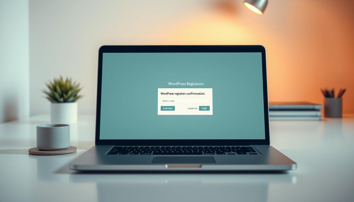 konfirmasi pendaftaran wordpress dikirim melalui